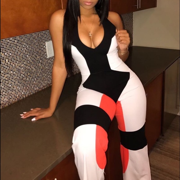 Color block jumpsuit - Picture 1 of 1